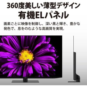６５インチ テレビ 65型有機ELテレビ 4T-C65DQ1 | 関デンキサービス株式会社